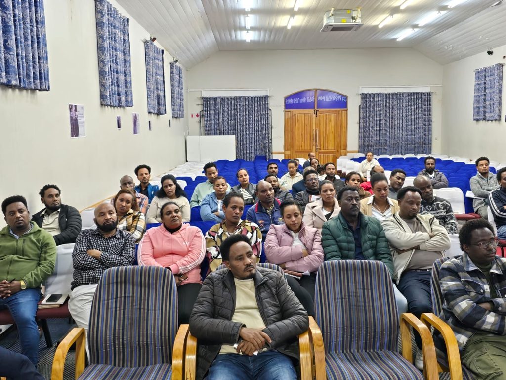 Community members attending a Family Matters Global training and development session