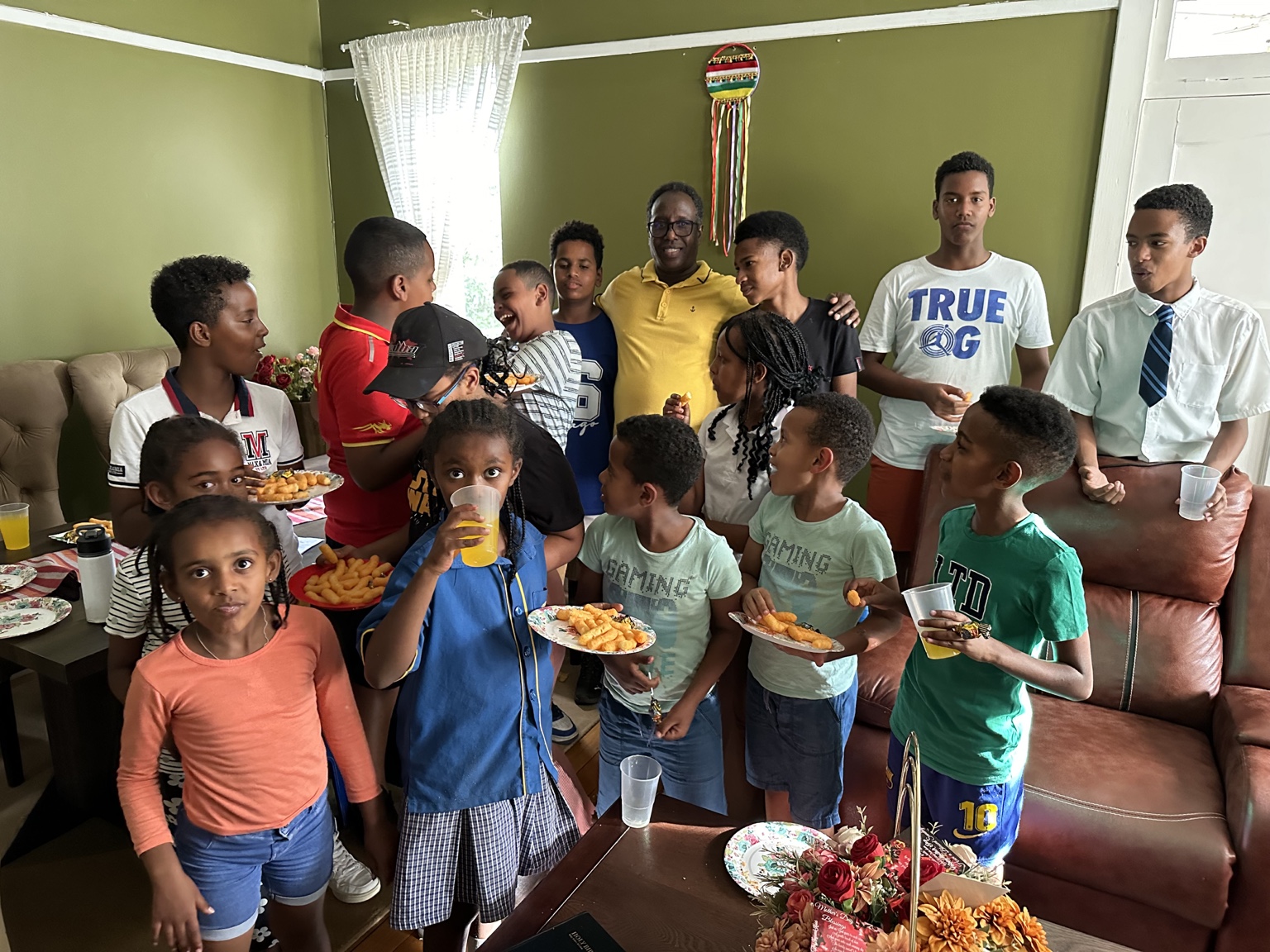 Bloemfontein church teenagers participating in a Family Matters Global youth programme