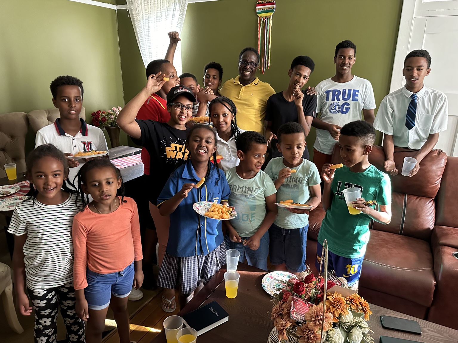Bloemfontein church teenagers participating in a Family Matters Global youth programme